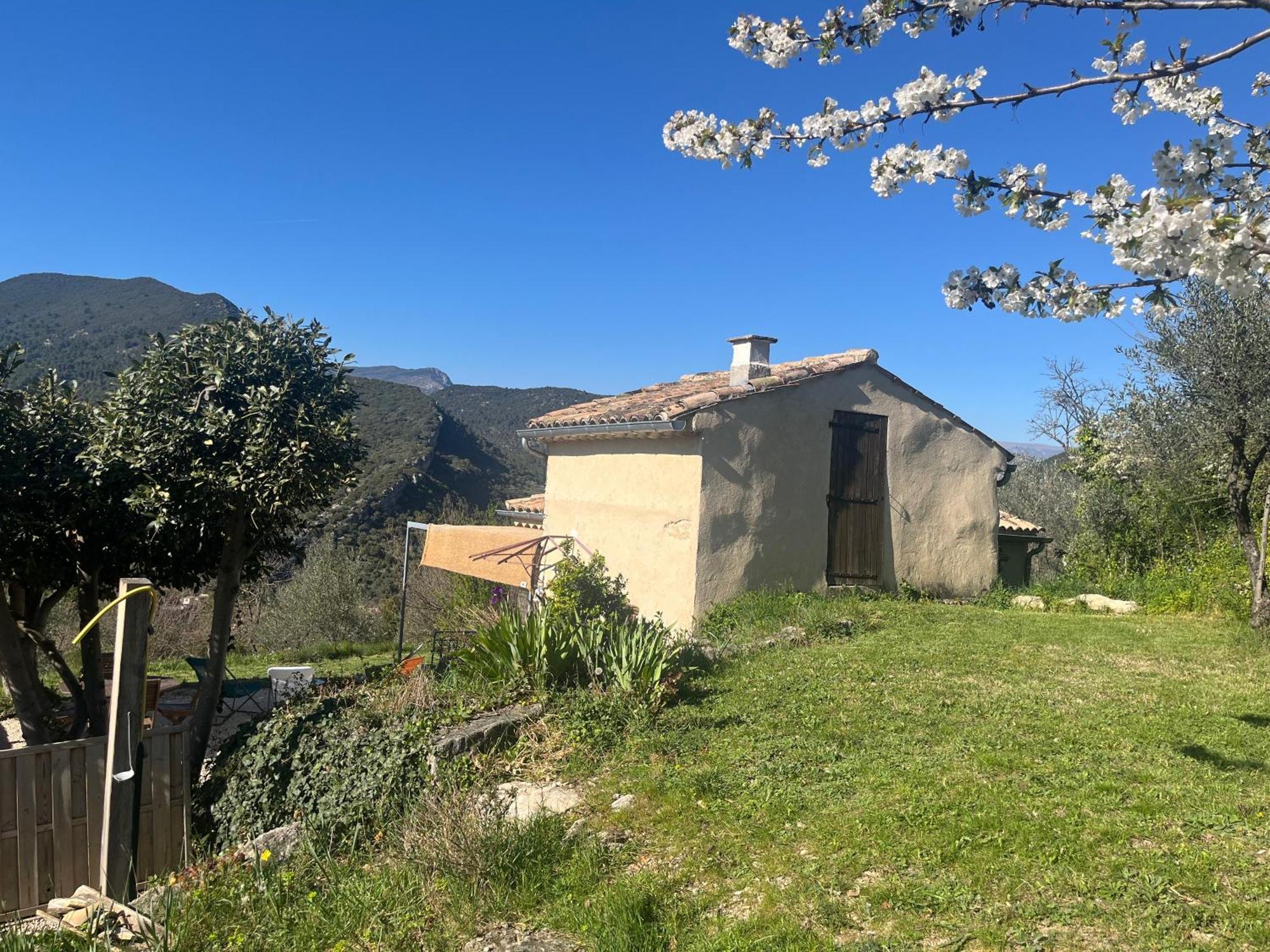 Cabanon Entoure De Montagnes Et D'Oliviers Villa Nyons Eksteriør billede