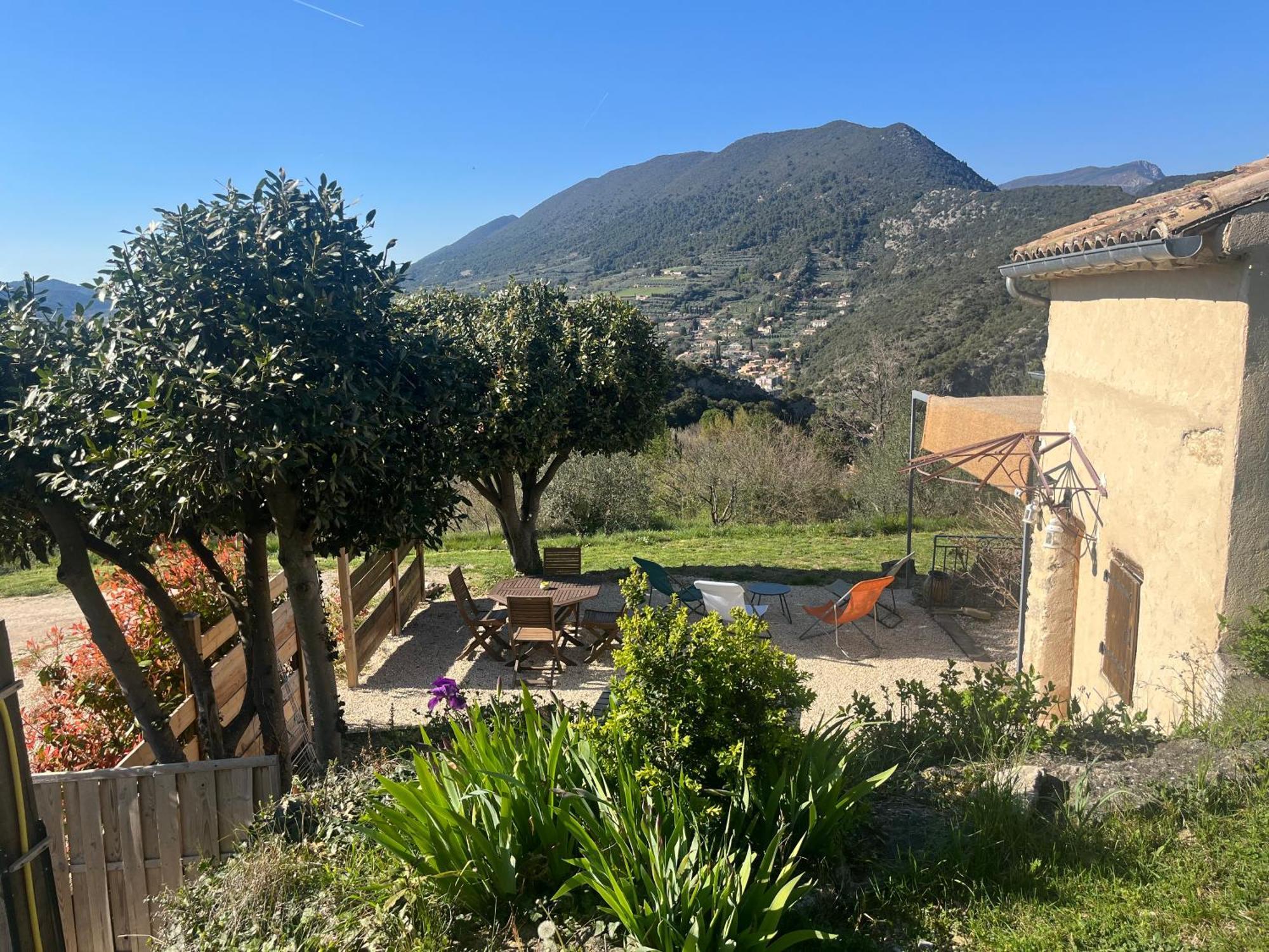 Cabanon Entoure De Montagnes Et D'Oliviers Villa Nyons Eksteriør billede